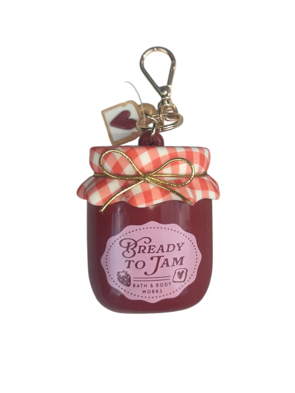 Bath & Body Works Bready to Jam Pocketbac Holder Keychain